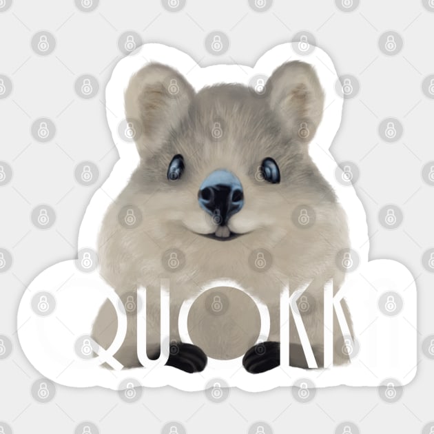 Quokka Sticker by splode